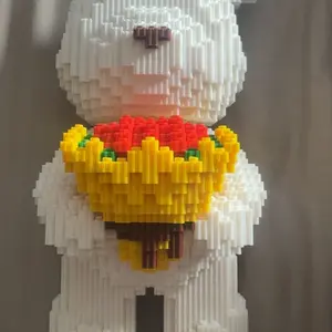 Product Review of Bear Building Block,Winktoys building block,Bear Toys,Birthday Gift,Educational,Boy,Girl,Trend Decoration,Cool Gifts,Brick,Family Bonding,Black Friday,Christmas,Valentine’s Day from L**🙈