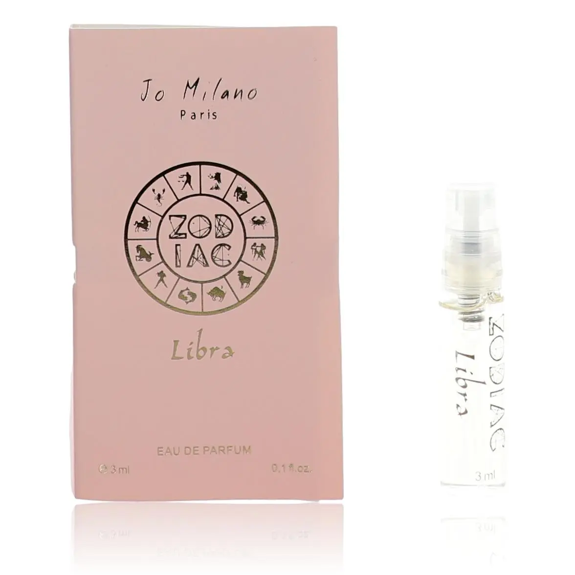 Zodiac Libra by Jo Milano, 0.1 oz Eau De Parfum Spray for Unisex Sample (VIAL)