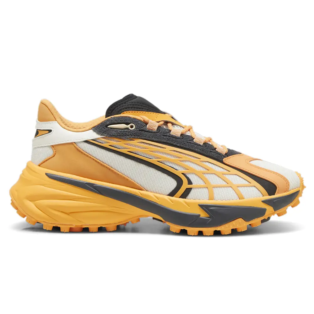 PUMA Mens Spirex Icons Of Speed Lace Up Sneakers Shoes Casual - Orange