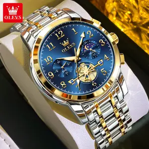 OLEVS Men's Watch High-End Sense Watch Fashion Trend Luminous Waterproof Casual Men's Watch 2900
