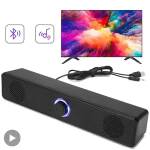 Soundbar Computer PC TV Laptop Desktop Wired Wireless Bluetooth Speaker Sound Box Bar Music Portable Caixa De Som Audio System retro mp3 player ear hook design unique gift outdoor party headset noise cancelling custom head phones 75 high accuracy fit