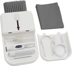 Laptop PC Gaming Keyboard Cleaning Kit Accessories for  iPad MacBook Pro,  11 in 1 Electronics Computer Phone Screen Cleaner Spray, Earbud Cleans Pen for Airpod, Tech Desk Gifts for Men