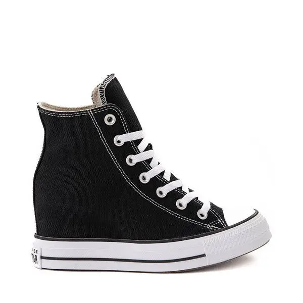 Converse Chuck Taylor All Star Wedge Platform High 'Black Red Navy' (Men's)
