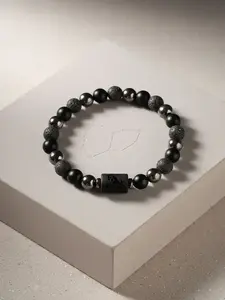 12 Constellation Beaded Crystal Bracelet, Handmade Obsidian Vintage Luxury Design, Perfect Gift for Friends Birthday