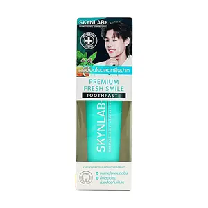 SKYNLAB Premium Herbal Toothpaste - Thai Fresh Smile, Soothing Oral Care, Long-Lasting Freshness 100g (BKPP Endorsed)