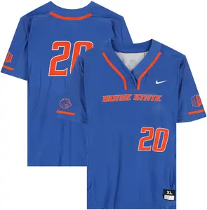 Boise State Broncos Team-Issued #20 Blue Jersey from the Softball Program - Size XL