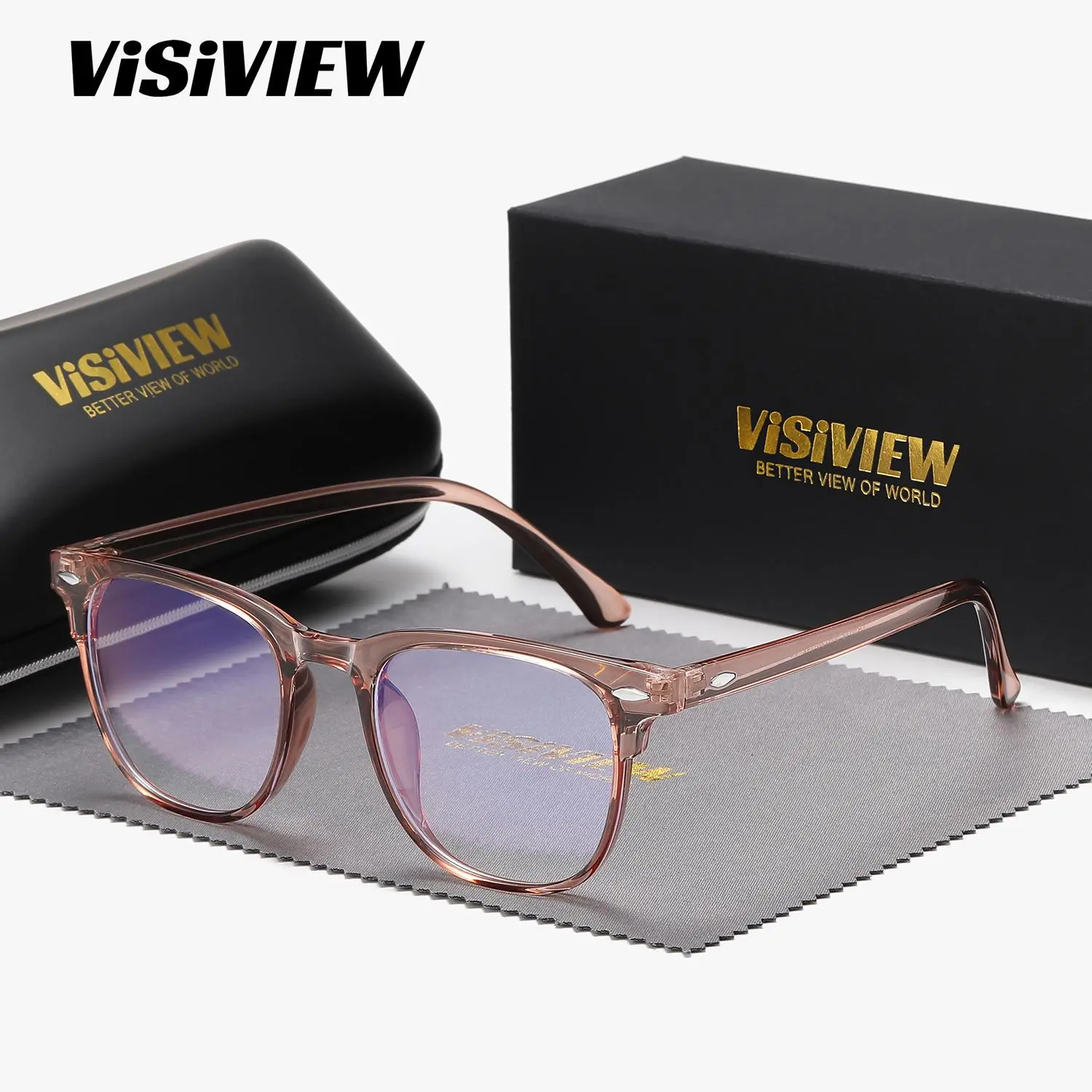 VISIVIEW Unisex Fashion Full-Rim Anti-Blue Light Butterfly Frame Glasses