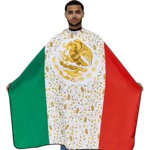 Mexico Flag Barber Cape - King Midas Mexico Cape