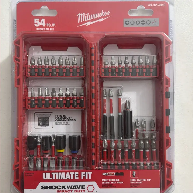 54 PC ./P. IMPACT BIT SET