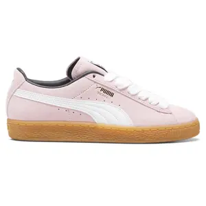 PUMA Womens Suede Lace Up Sneakers Shoes Casual - Pink