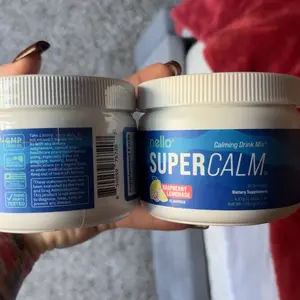 Product Review of Nello Supercalm Calming Drink Mix with KSM-66 Ashwagandha Vitamin D3 Magnesium & L-Theanine Supports Cortisol Balance Mood Sleep 20 Servings Travel Packets Dietary Supplement from j**6