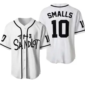 Youth Kids And Adults The Sandlot Benny Smalls 10 Baseball Jersey