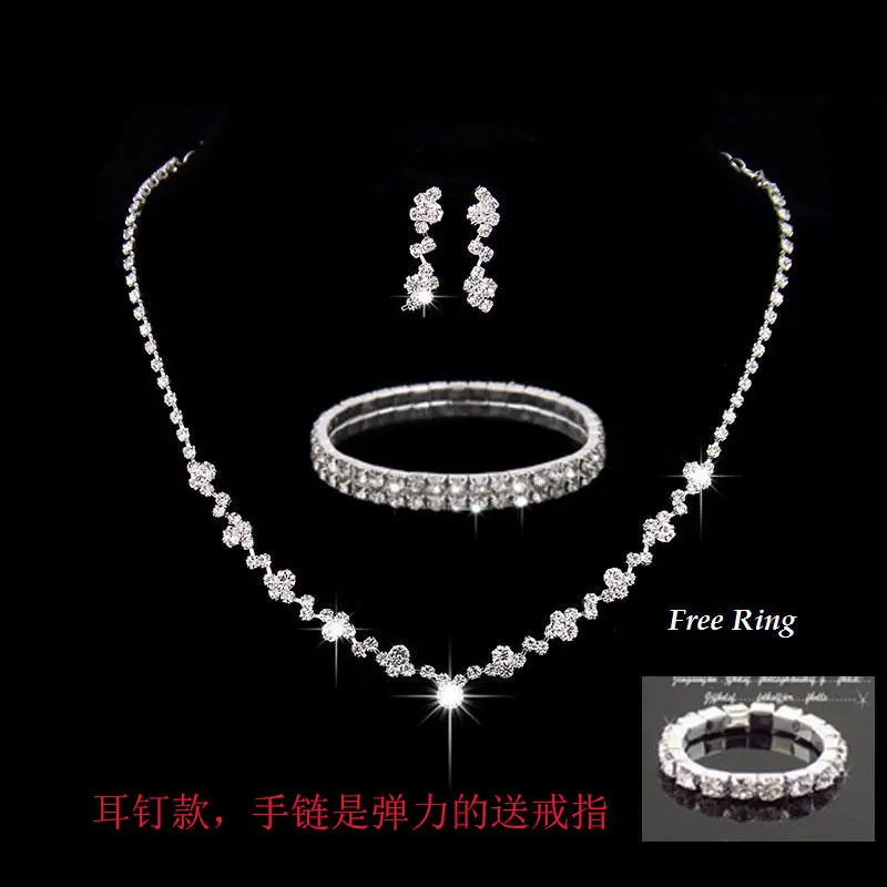 425+424 necklace earrings elastic bracel