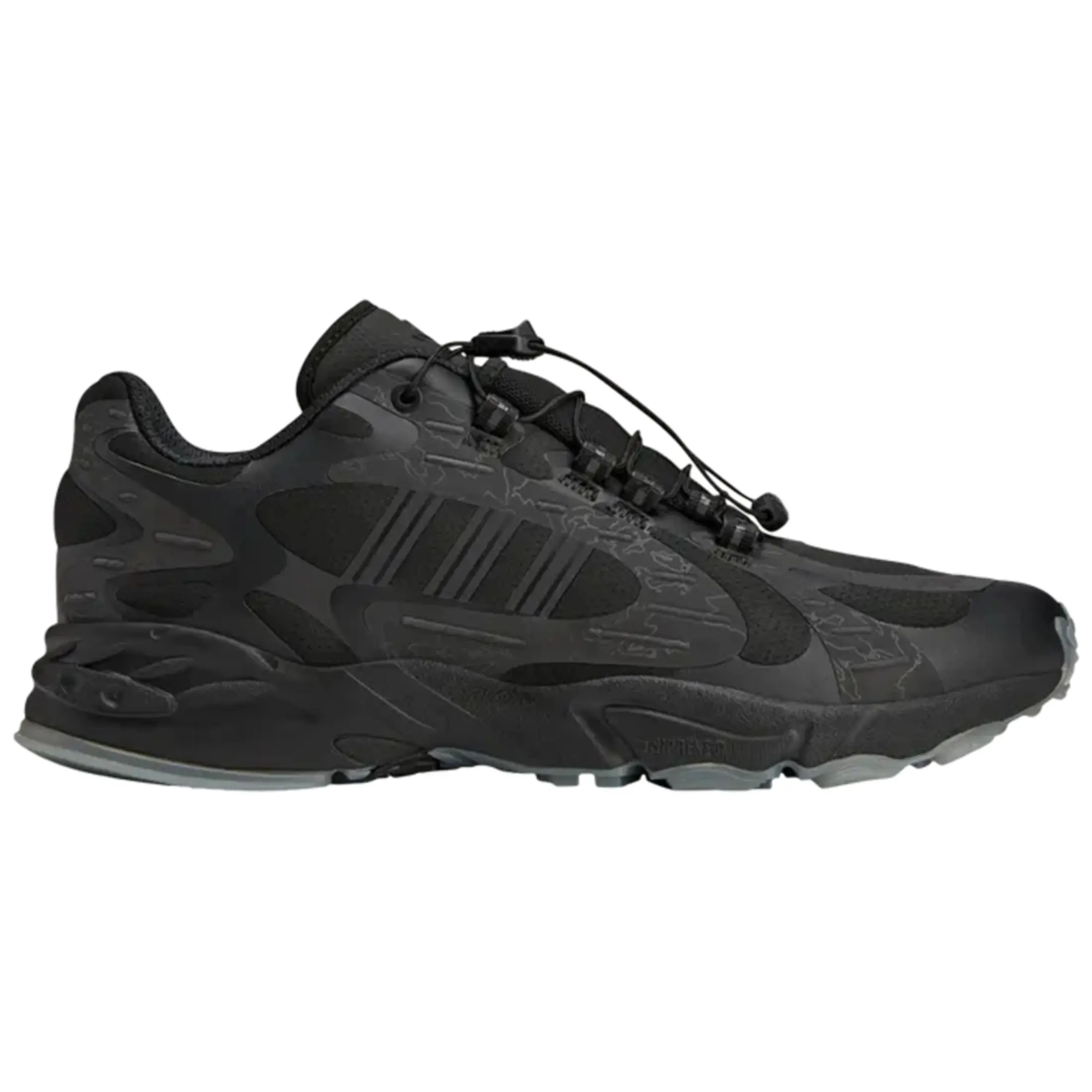 adidas Savage 100 Thieves Black Silver Pebble Men's Fashion Shoes New