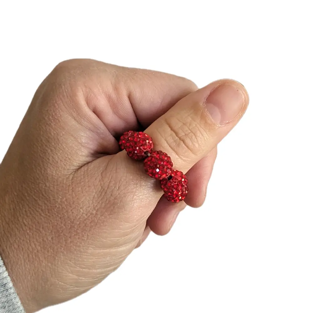Wearable pain seeking fidget ring