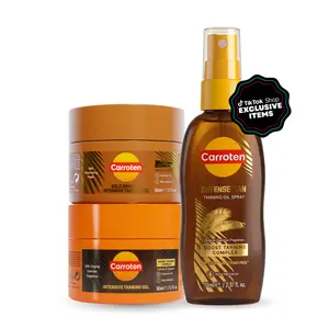 Mini Tanning Trio | Intensive Mini Gel + Shimmer Mini Gel + Mini Oil Spray | Pack of 3