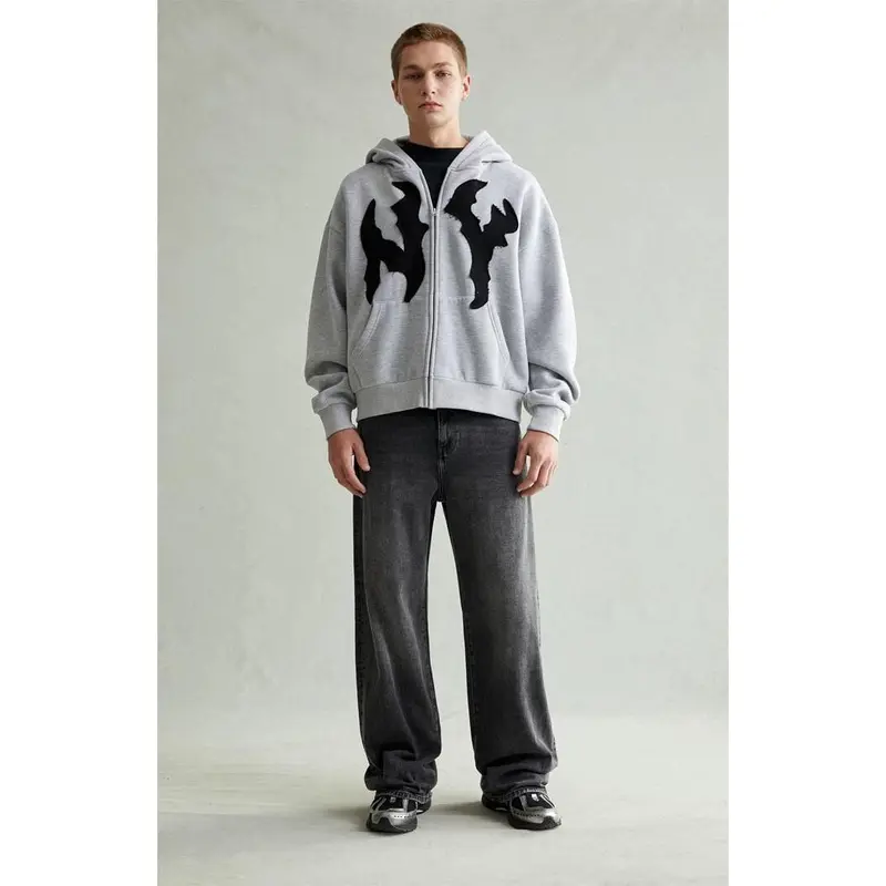 Pacsun Men's Blake Extreme Baggy Jeans Chain Gray
