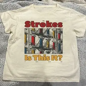 Vintage The Strokes Band Is This It Shirt Unisex Concert S To 5xl U032
