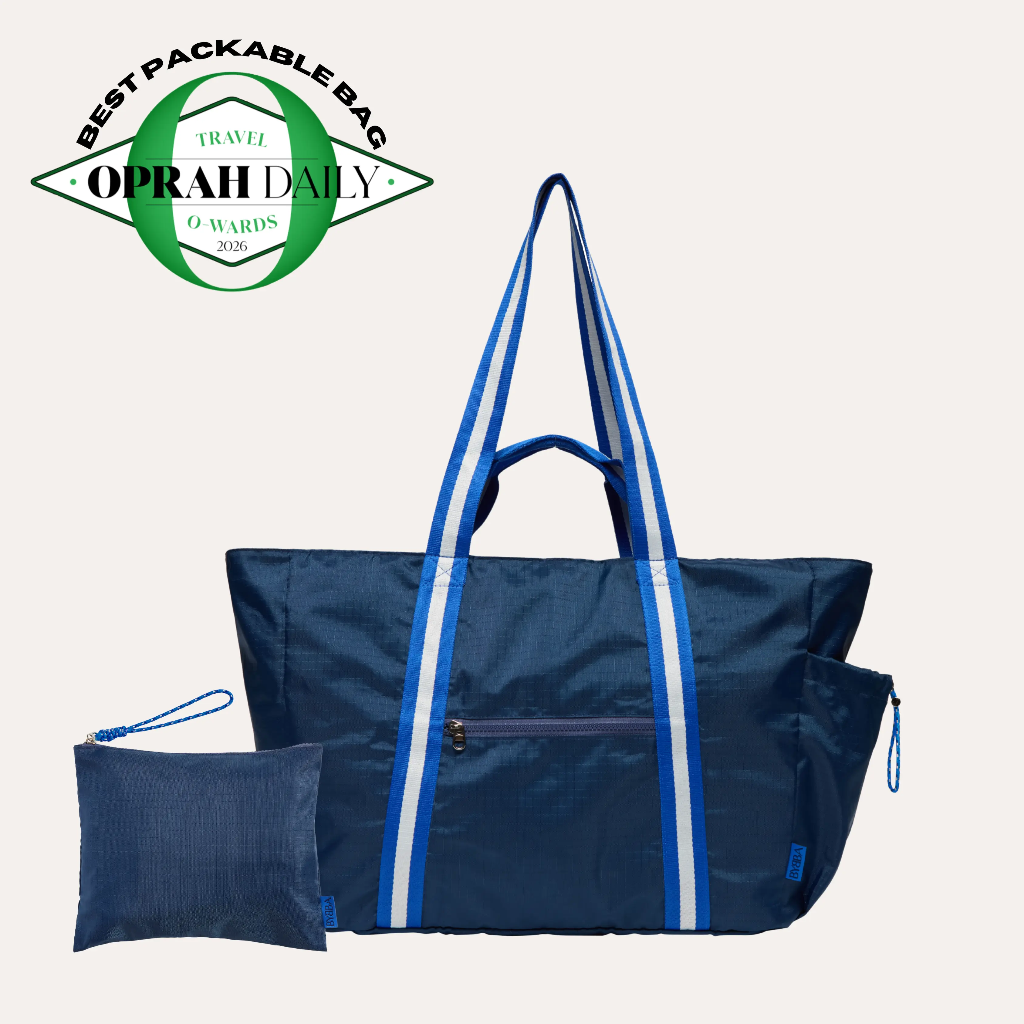 THE BONDI ZIPPY PACKABLE DUFFLE BAG / RIPTIDE