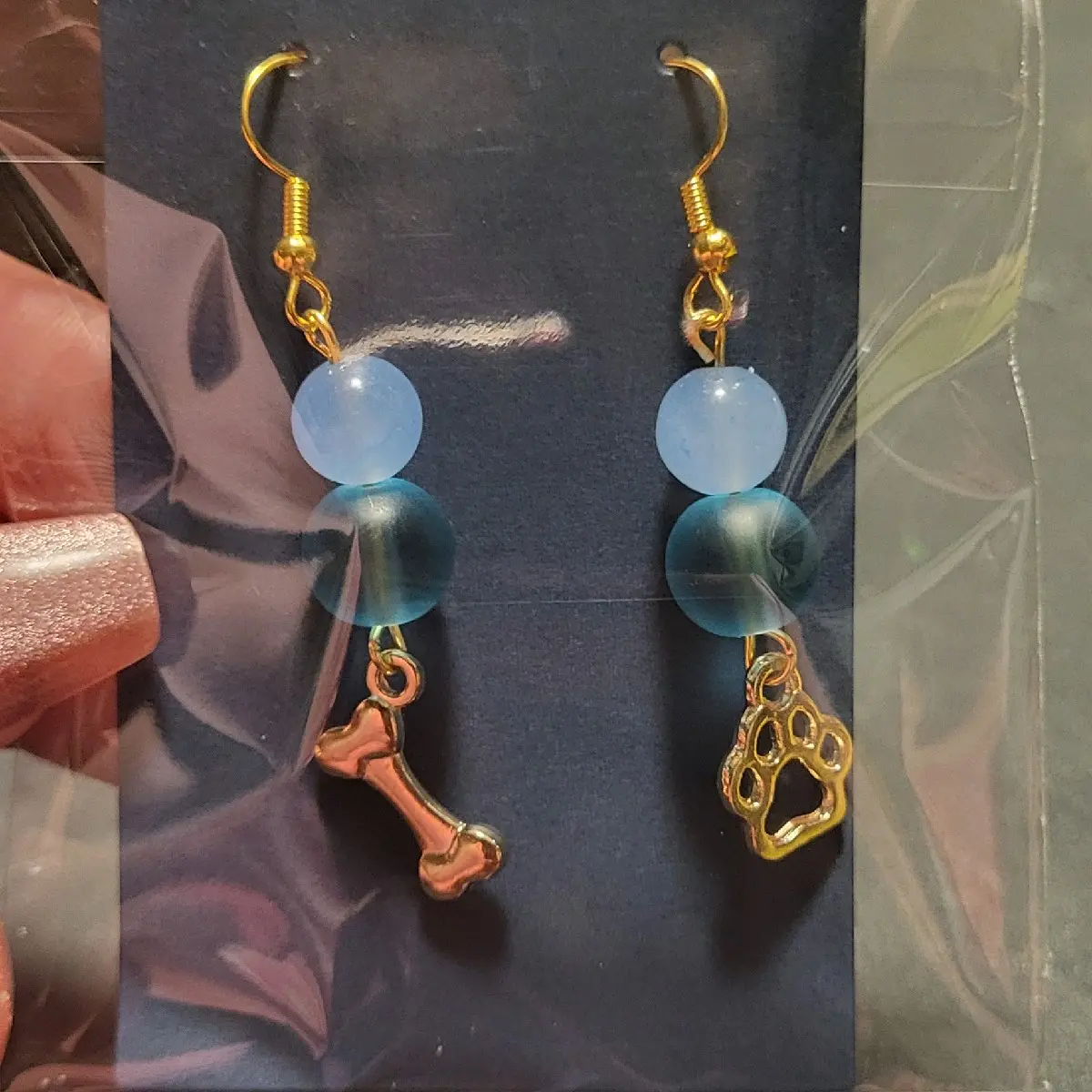 Dog Earrings