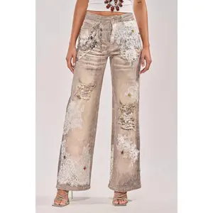 DONT MESS WITH ME RELAXED DENIM