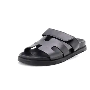 Pre-owned Hermes Women's Chypre Sandals Leather by Rebag