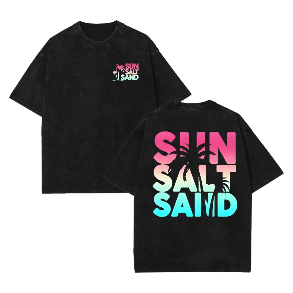 Washed T-shirt-Black