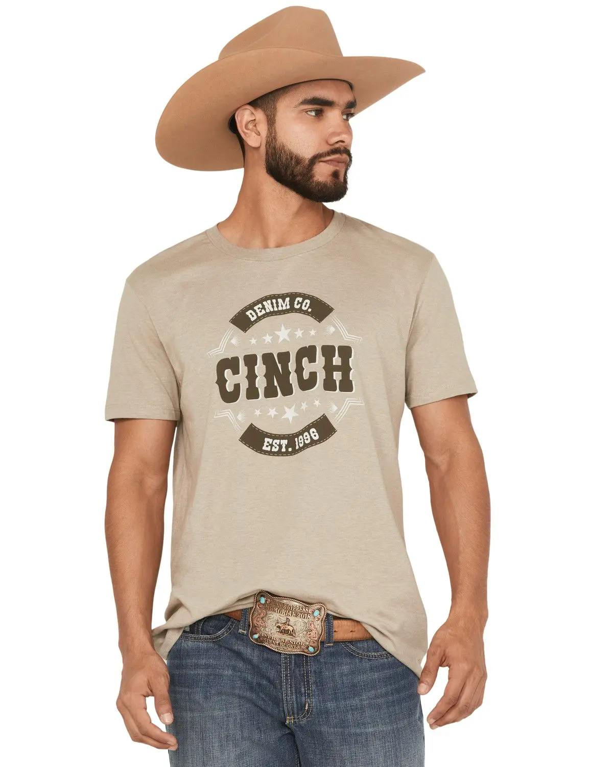 Cinch Men's Men'S Boot Barn Logo Short Sleeve Graphic T-Shirt - Mtt1690731