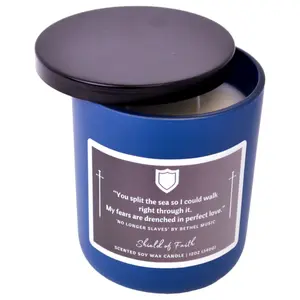 Shield of Faith Scented Soy Wax Candle 12oz