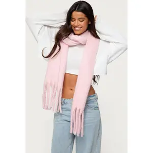 Fringed Chunky Scarf