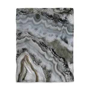 Begin Home Decor 3817-VWCT-AB43 Hyperrealist Abstract Geode Twin Size Duvet Cover - Bedroom Home Decor