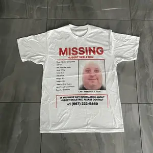 Missing Hubert Skeletrix T-shirt Underground Outfit Fans Gift Idea, Streetwear T-Shirt, Hip Hop Merch 4