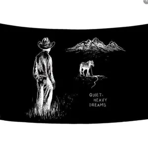 Zach Tapestry Bryan Flag Quiet Heavy Dreams Wall Decor Banner For College Dorm Living Room Bedroom Man Cave Frat.