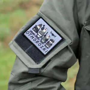 Penguin Squad & Drones Tactical Patch Funny Hook&Loop Patches Armband Military Morale Badge Chevron Backpack Vest Stickers