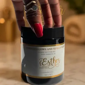 MARSHMALLOW VANILLA BEAN - Body Cream Moisturizing Body Lotion for Comfort - Body Care Moisture Hydrating Radiant Moisturizer Skin Repair. Cosmetics, Beauty, Self-care, Skin-care