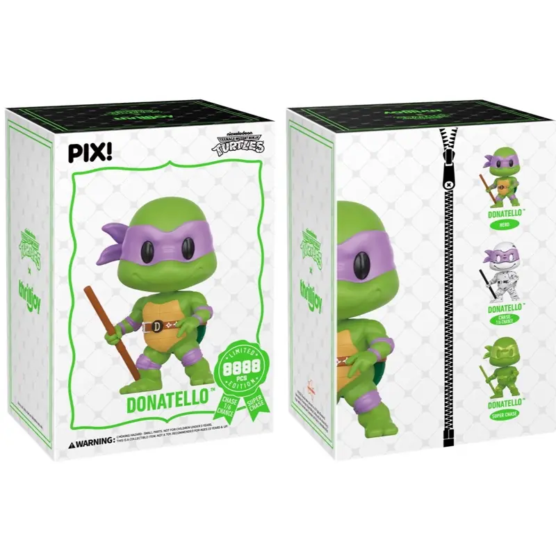 Thrilljoy PIX! TMNT x Donatello Limited Edition Collectible - (LE 8888pcs) 1/6 Chance of CHASE + Super Potential!