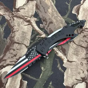 Pocket Knife Spring Cap Opener Screw Driver Carving Whittling Camping