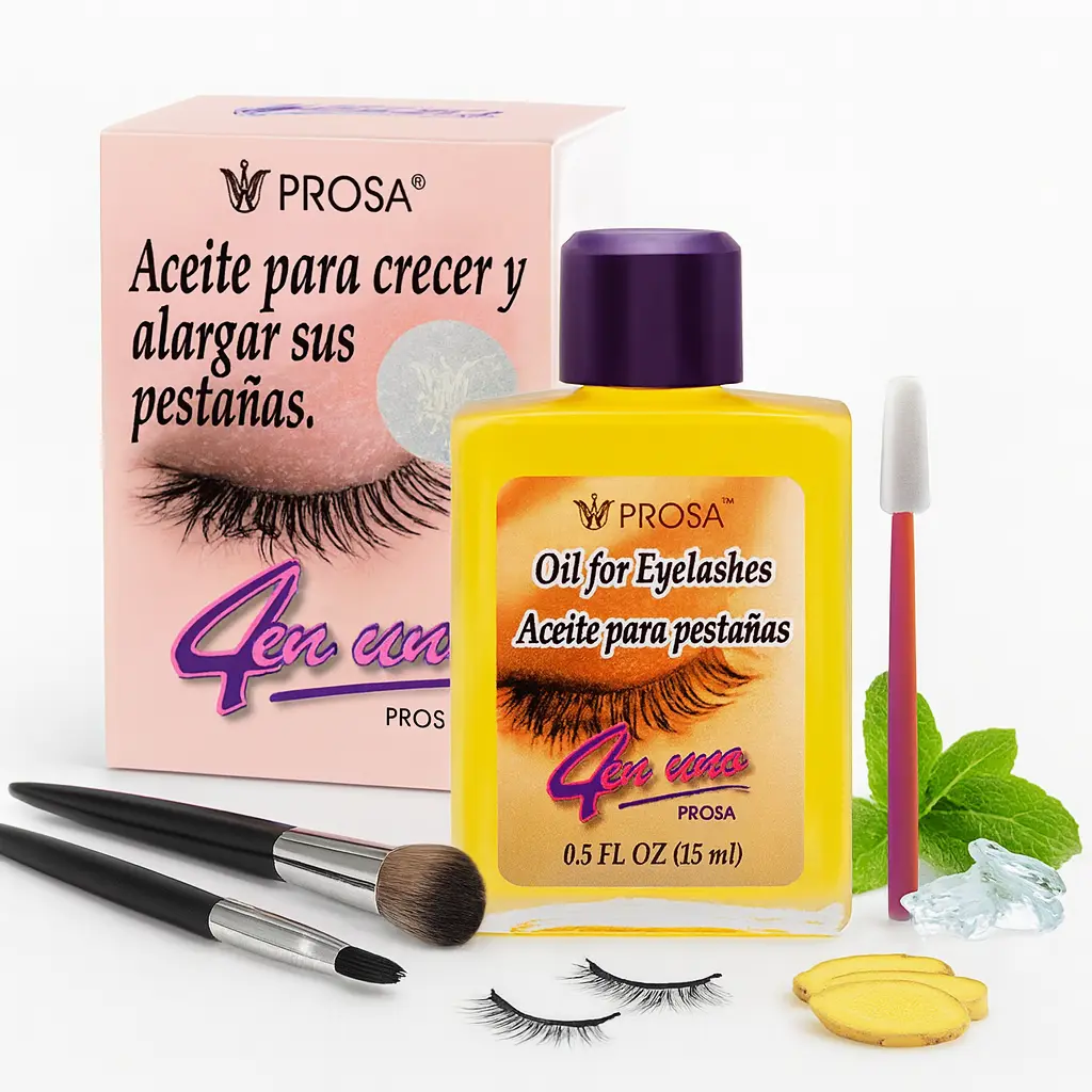 PROSA 4-in-1 Lash Care Mascara Treatment – 15 ml Glass Bottle