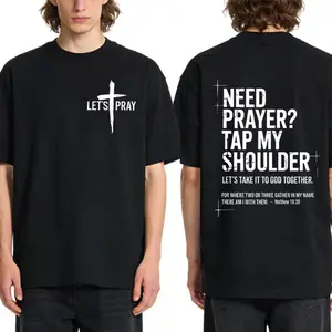 Need Prayer Hoodie - Tap My Shoulder Let’s Pray Christian Faith Sweatshirt, Bible Verse Matthew 18:20, Religious Inspirational Fall Winter Outfit Womenswear