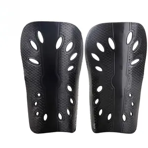 Double Layer Football Shin Guards, Breathable Thick Calf Protection Insert Plates, Lightweight Shockproof Soccer Leg Pads for Sports Training, Outdoor Matches