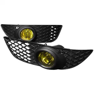 2008-2012 Mitsubishi Lancer H11 Fog Lights Kit (Chrome Housing/Yellow Lens) 2008-2012 Mitsubishi Lancer H11 Fog Lights Kit (Chrome Housing/Yellow Lens)