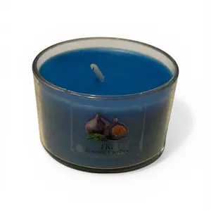 Rosemary Scented Candle - Aromatic Wax Candle in a Glass Container with a Single Wick for Relaxation and Ambiance
