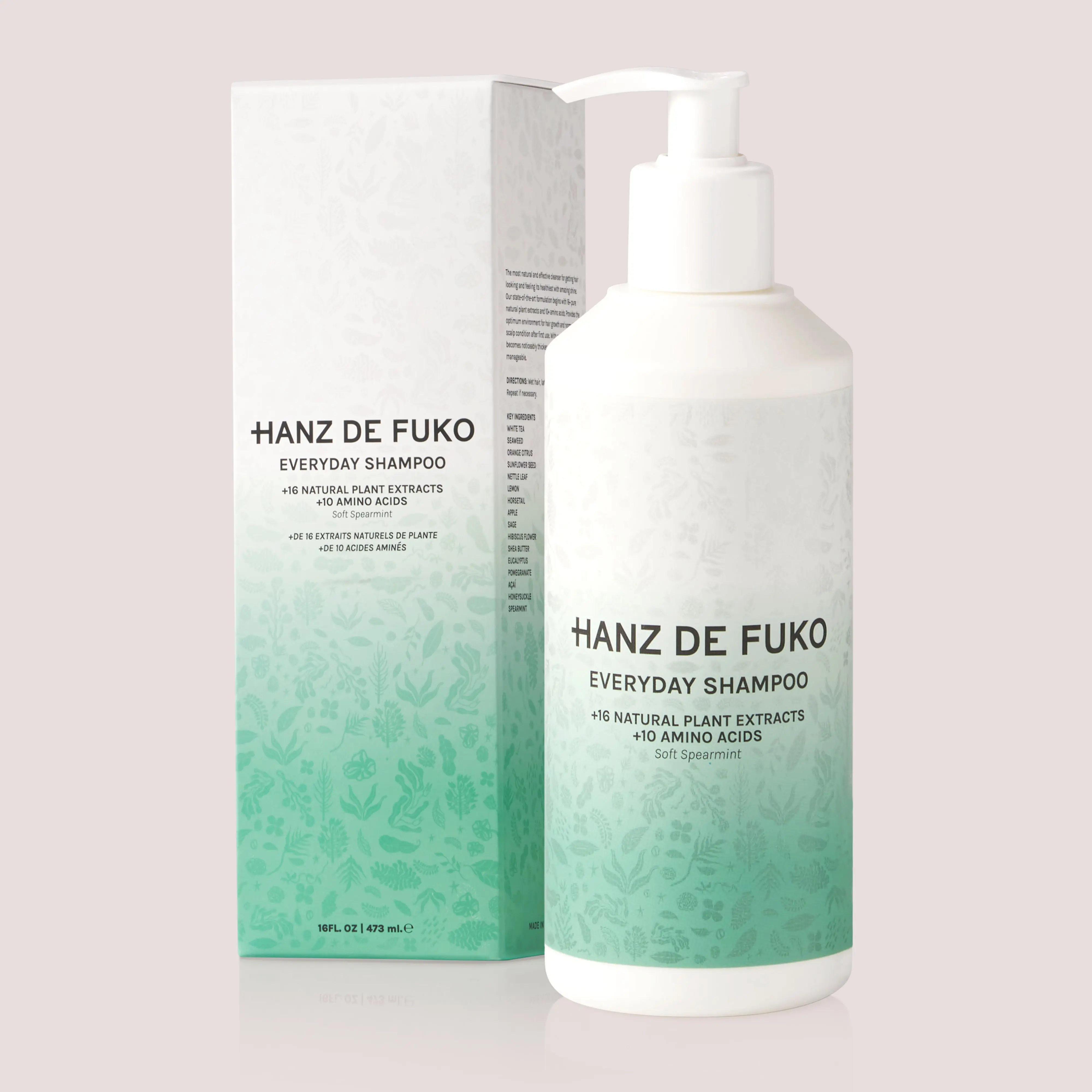 Everyday Haircare Shampoo, Flower-Lemon Scented Shea-Infused Hair Cleanser