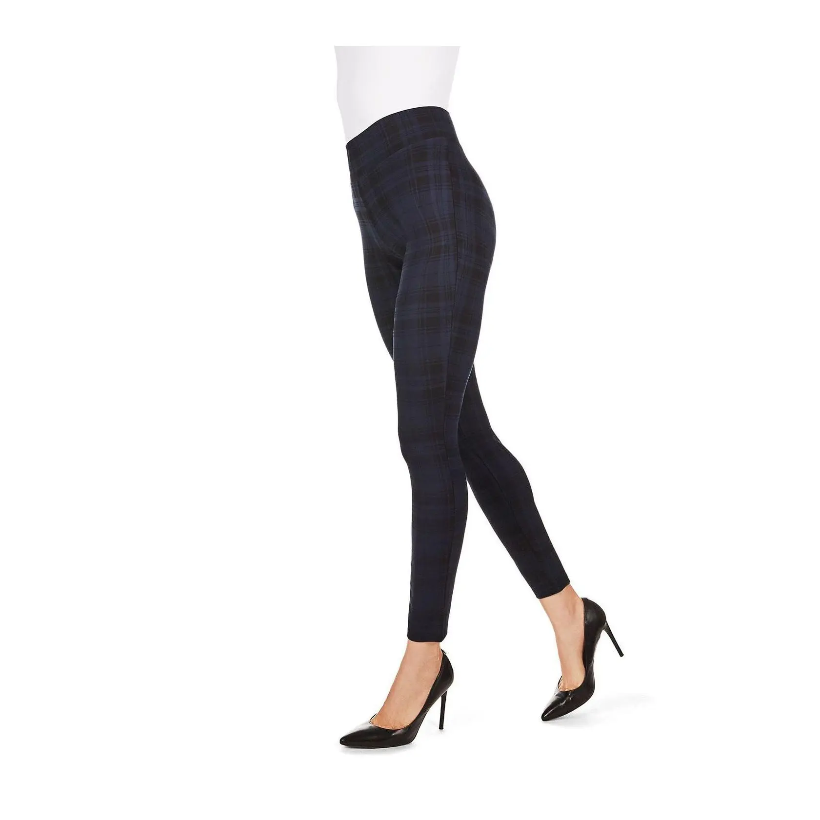 Memoi Gaban Tartan Shaping Leggings