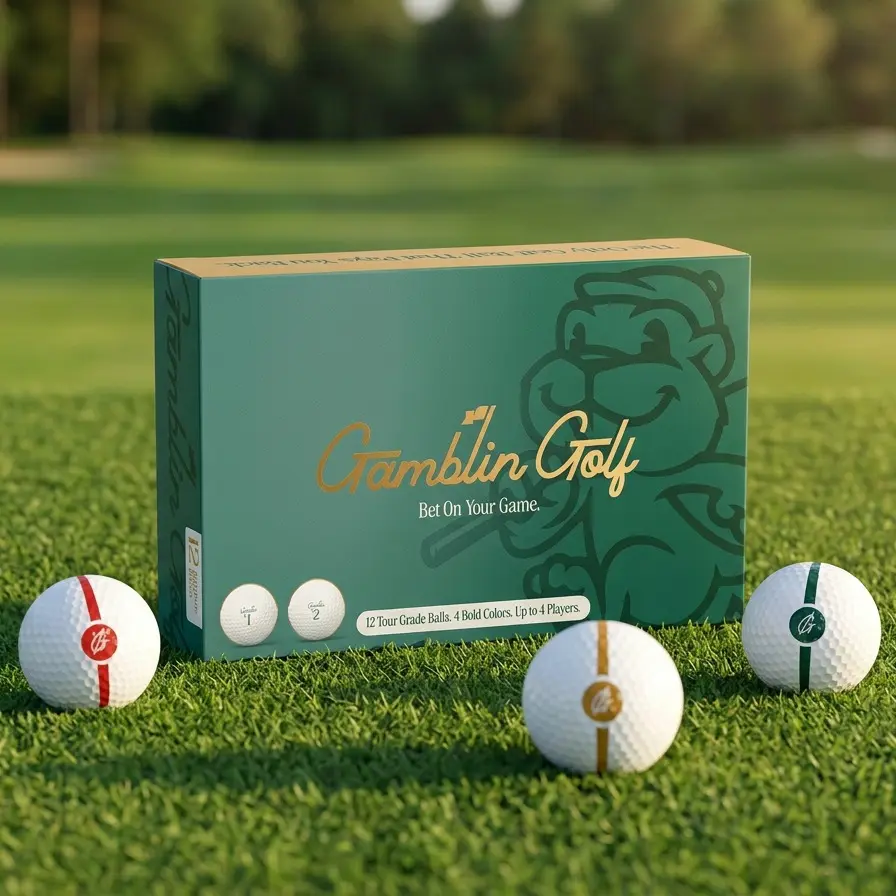 Gamblin' Golf Balls