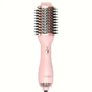 LANDOT Pro Styler Hot Air Brush - Multi-Tasking One-Step Hair Dryer, Volumizer, and Straightener for Drying, Curling, and Smoothing - Perfect Gifts for Women, Mothers, and Beauty Enthusiasts on Mother's Day and Special Occasions