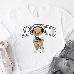 Aesthetic Drip Bear Graphic Shirt, Aesthetic Bear Shirt, Unisex graphic t-shirt, The Bear Series Shirt