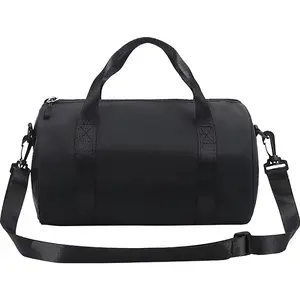 Fashion Dance Bag Yoga Latin Ballet Fitness Sports Bag Clothes Shoes Storage Waterproof Crossbody Round Barrel Bag