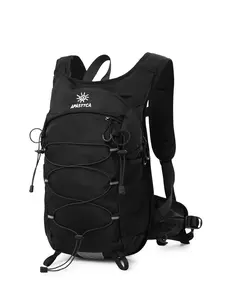Outdoor Cycling Hydration Backpack, Lightweight Breathable Design, Reflective Strips, Waterproof Fabric, Adjustable Straps, Multiple Pockets