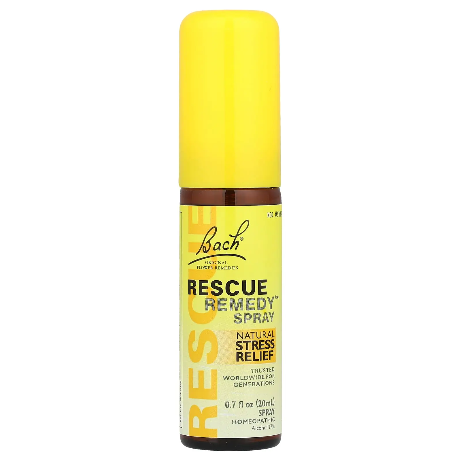Bach Original Flower Remedies, Rescue Remedy® Spray, 0.7 fl oz (20 ml)